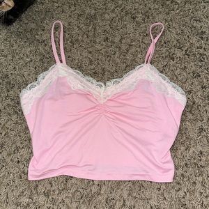 forever 21 light pink sleep top